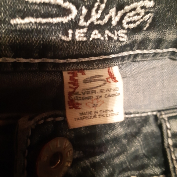 Silver boot cut jeans - Picture 9 of 10